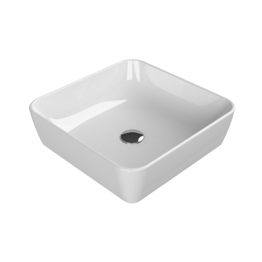 Νιπτήρας One 46×46 cm Λευκός CeraStyle Νιπτήρας One 46×46 cm Λευκός CeraStyle